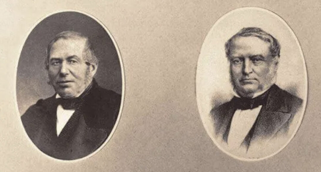 Les fondateurs de Bonduelle (1853) · Louis Bonduelle & Louis Lesaffre
