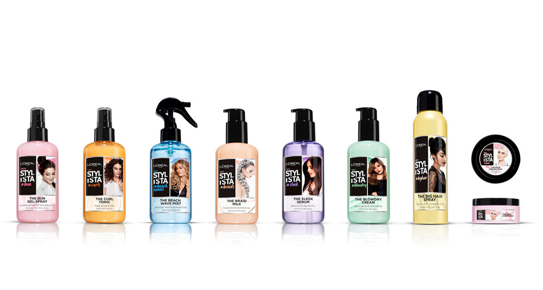La gamme de coiffage L'Oréal Stylista