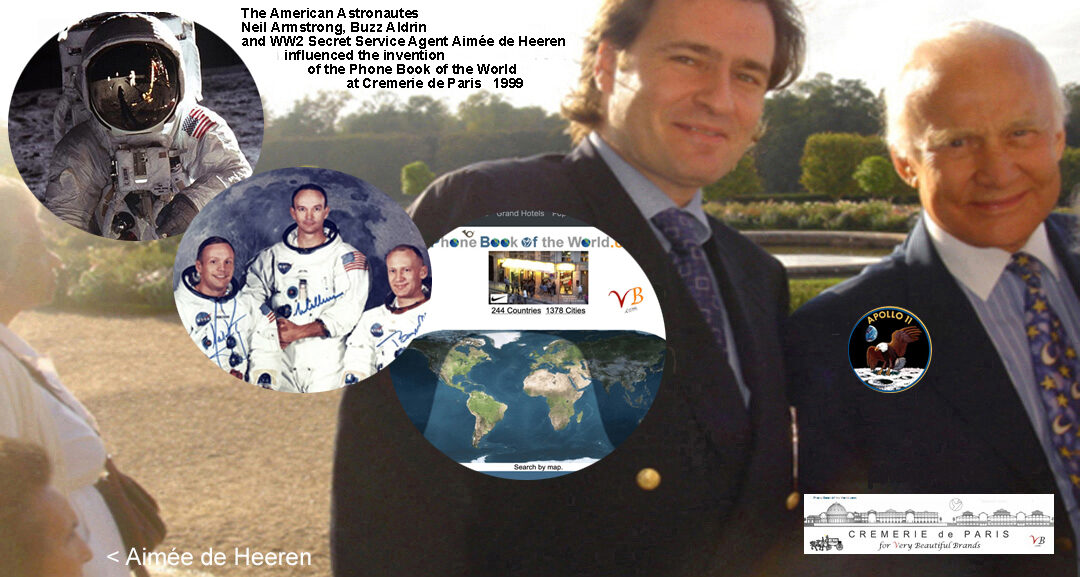 Buzz Aldrin avec Ben Solms et Aimée de Heeren