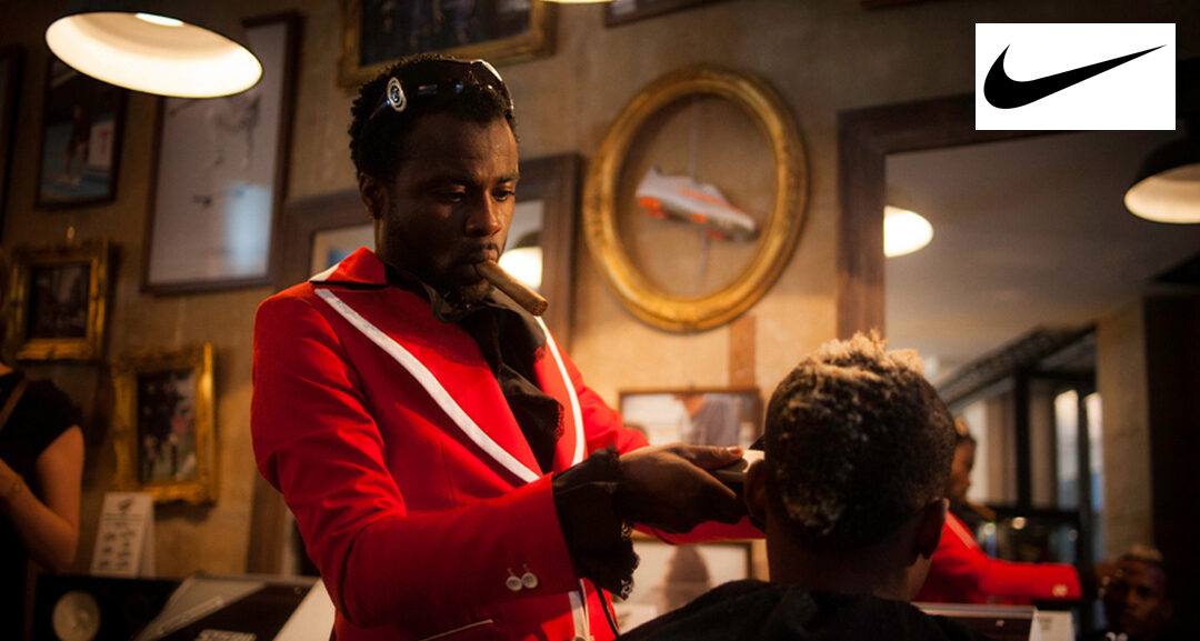 La soirée d'ouverture du Nike Barbershop